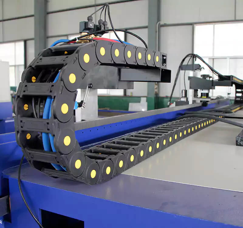 Table type CNC plasma and flame cutting machine detail