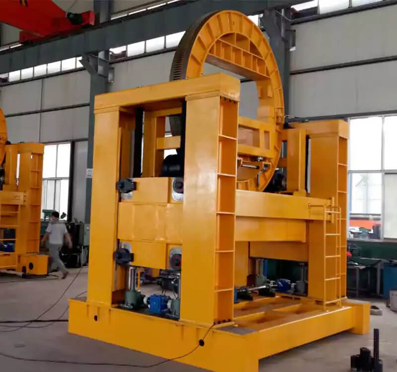 Ring type rotary welding positioner