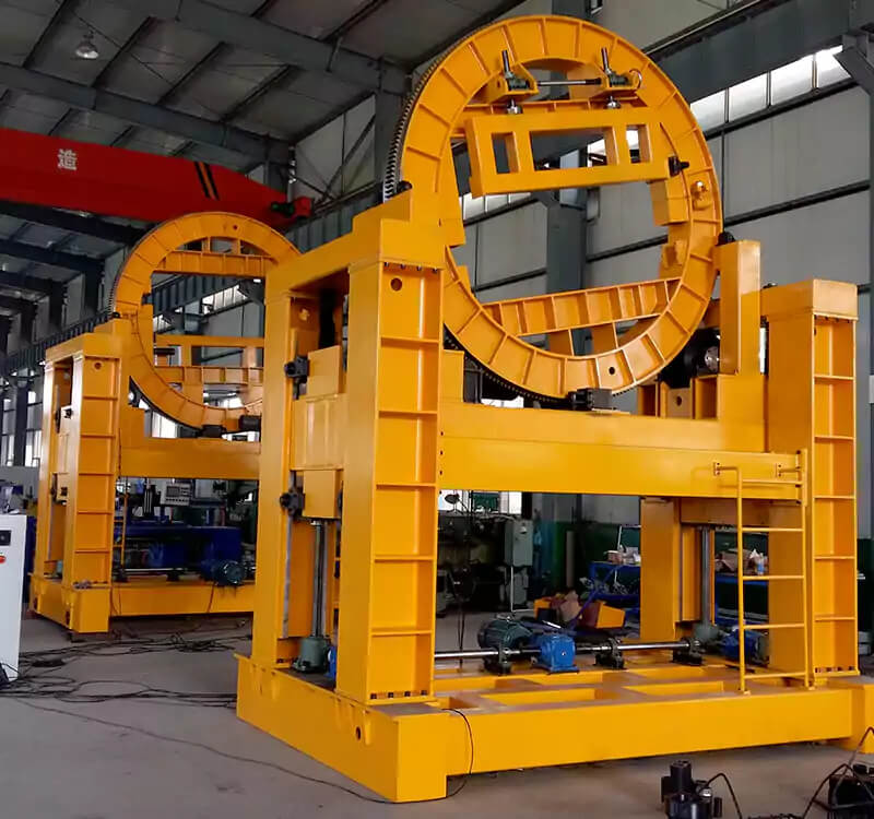 Ring type rotary welding positioner